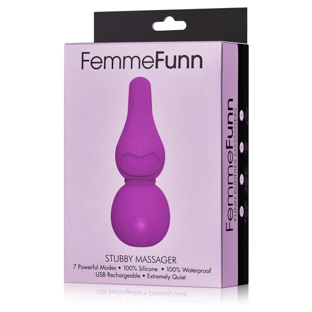 Femmefunn Stubby Massager Purple