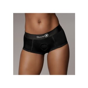 Shots Ouch! Vibrierende Strap-on Unterhose M/L