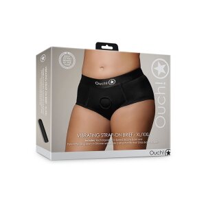 Shots Ouch ! Culotte vibrante strap-on XL/XXL