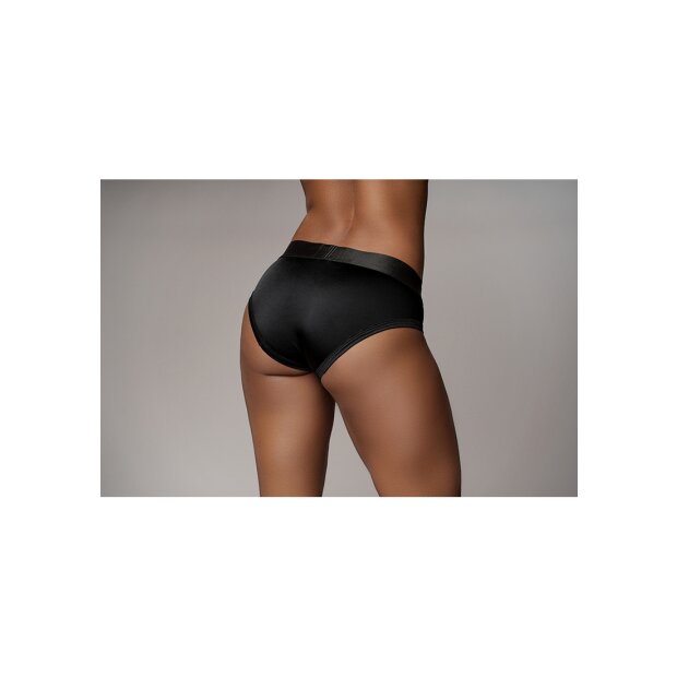 Shots Ouch ! Slip haut vibrant Strap-on M/L