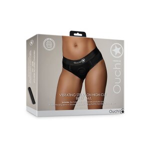 Shots Ouch ! Slip haut vibrant Strap-on M/L