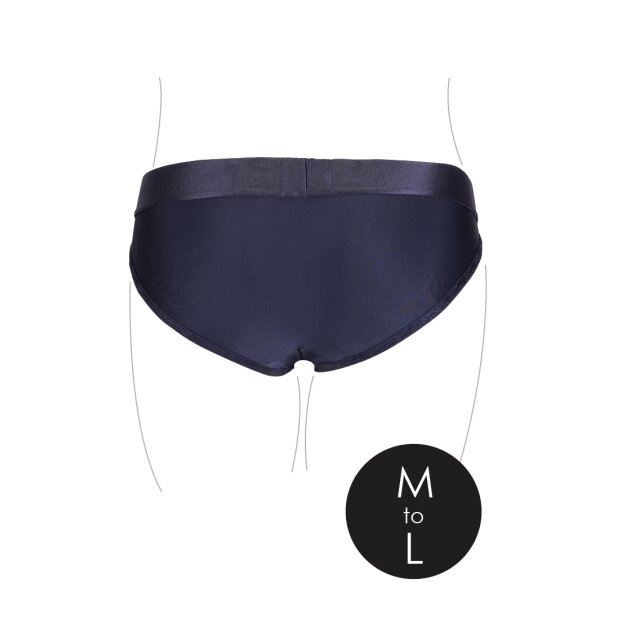 Shots Ouch! Vibrierender Strap-on Hipster M/L