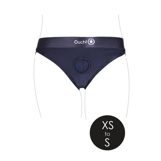 Shots Ouch ! Vibrant Strap-on Hipster XS/S