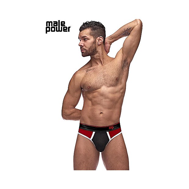 Retro Sport - Panel Thong - S/M - Black