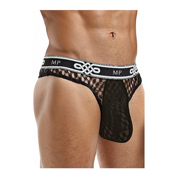 Low Rise Thong - Black - S/M