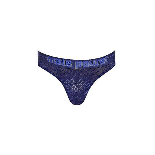Diamond Mesh - Bong Thong - S/M - Navy