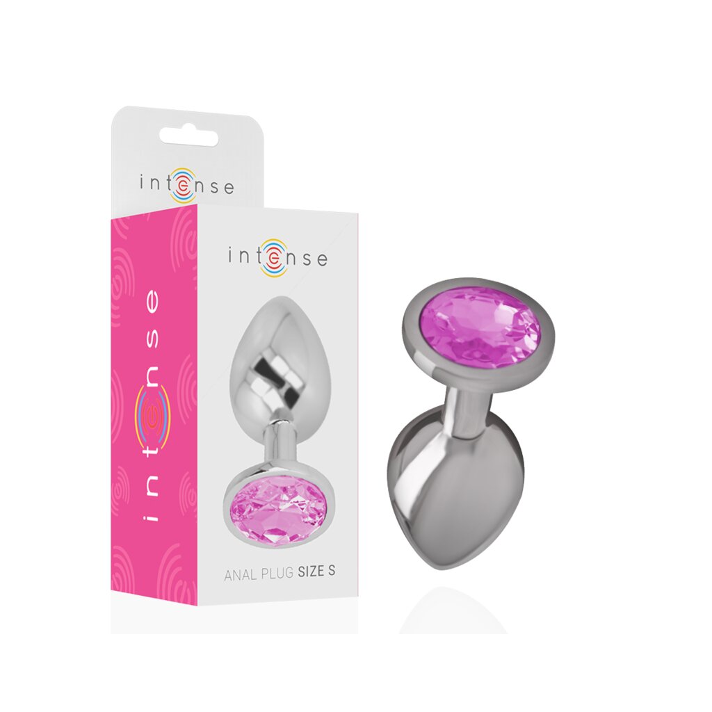 Intense metal butt plug size S Pink, 4,95 €