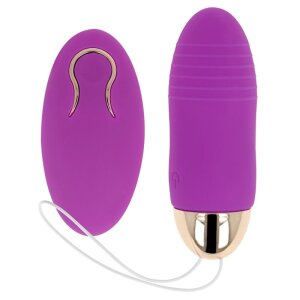 OHMAMA vibrating egg with remote control purple 10 levels