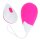OHMAMA Vibrating Egg 10 levels White & Pink