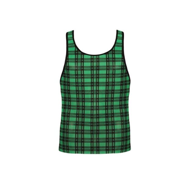 ANAIS Men Magic Top mit Karomuster S