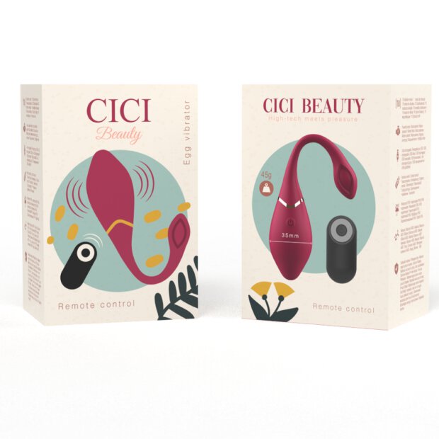 Cici Beauty Premium Silikon Ei Vibrator