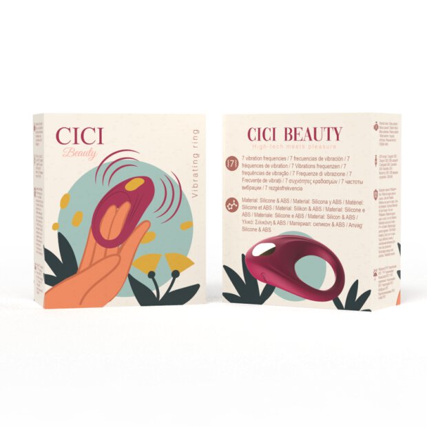 Cici Beauty Silikonvibrationsring