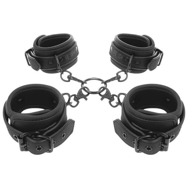 Fetish Submissive Hogtie And Cuff Set