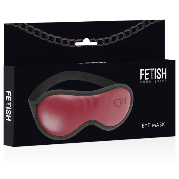 Fetish Submissive Dark Room Mask Vegan Leather II
