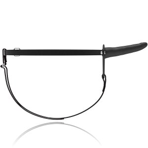 Fetish Submissive Silicone Strap-On Black 15 cm