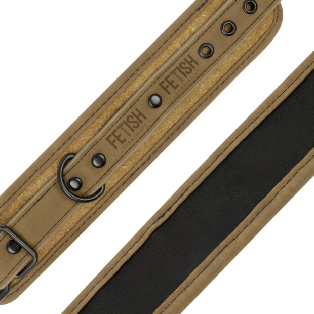 Fetish Submissive Origin Handcuffs Vegan Leather