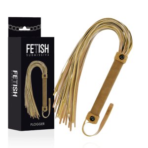 Fetish Submissive Origin Flogger Vegan Leather