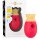 Intense Clit Stimulator 10 Licking And Suction Frequencies Red