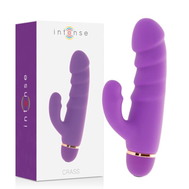 Intense Vibrateur avec 20 vitesses en violet