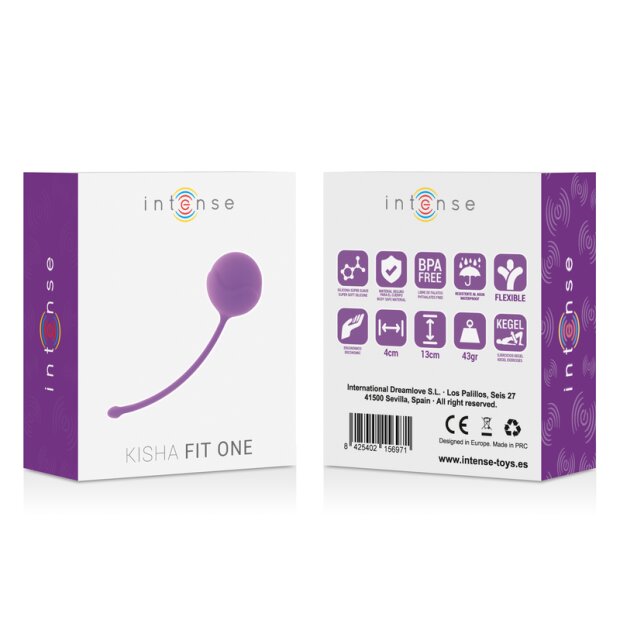 Intense Cône en silicone simple violet