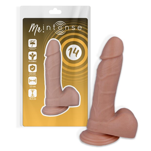 Intense Realistischer Penis Durchmesser 3,8 cm Länge 18,5 cm
