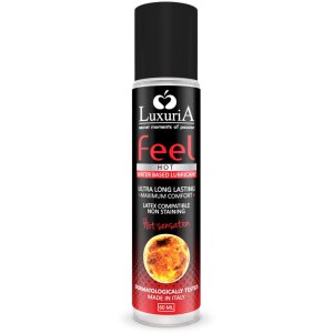 Luxuria Feel Hot Sensation Water Based Lubricant 60 ml