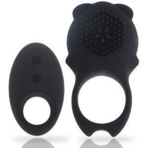 Mia Colosseo Cock Ring Remote Control Black
