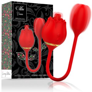 Mia Viena Double Pleasure Licking + Egg Vibrator