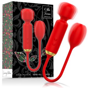 Mia Toscana Double Pleasure Wand + Egg Vibrator