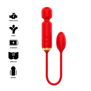 Mia Toscana Double Pleasure Wand + Egg Vibrator