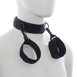 OHMAMA Collar with nylon handcuffs