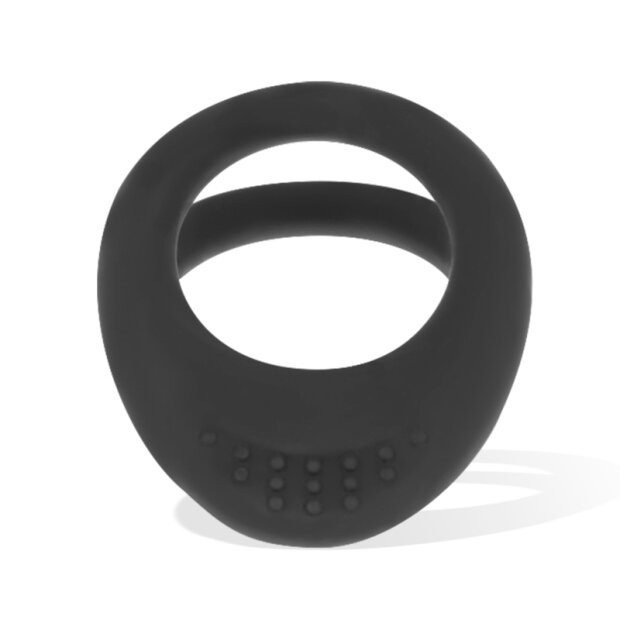 OHMAMA double silicone ring 3.5 cm  and 4.5 cm black