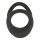 OHMAMA double silicone ring 3.5 cm  and 4.5 cm black