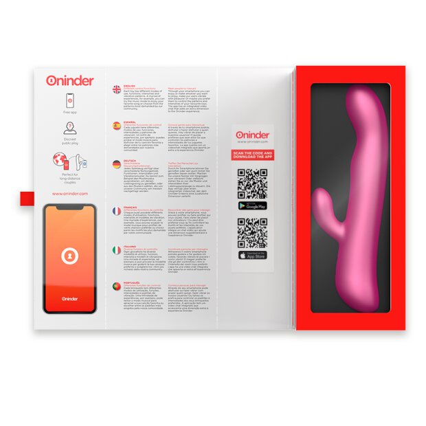 Ominder Vibrator & Rotation Pink - Free App