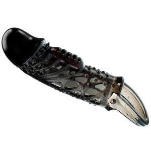 Pretty Love Cecelia Penishülle mit Vibration schwarz