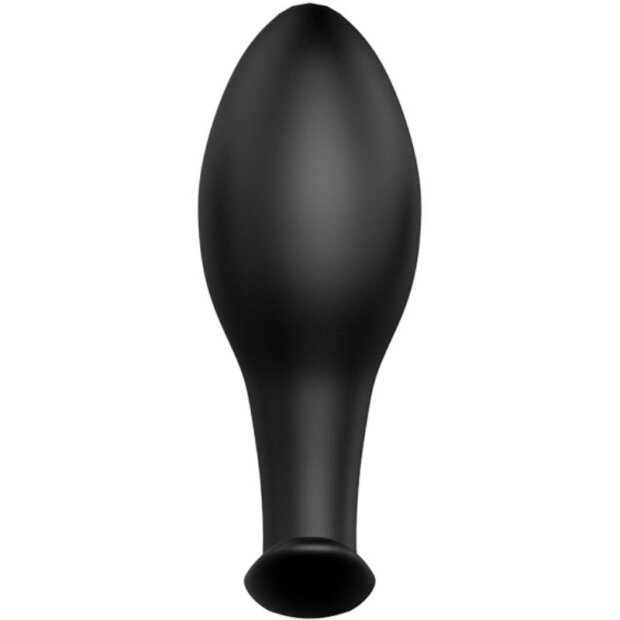 Pretty Love Silikon Anal Plug Anker-Design mit 12 Vibration schwarz 3 cm