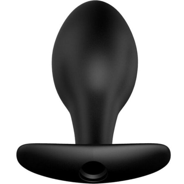 Pretty Love Silikon Anal Plug Anker-Design mit 12 Vibration schwarz 3 cm