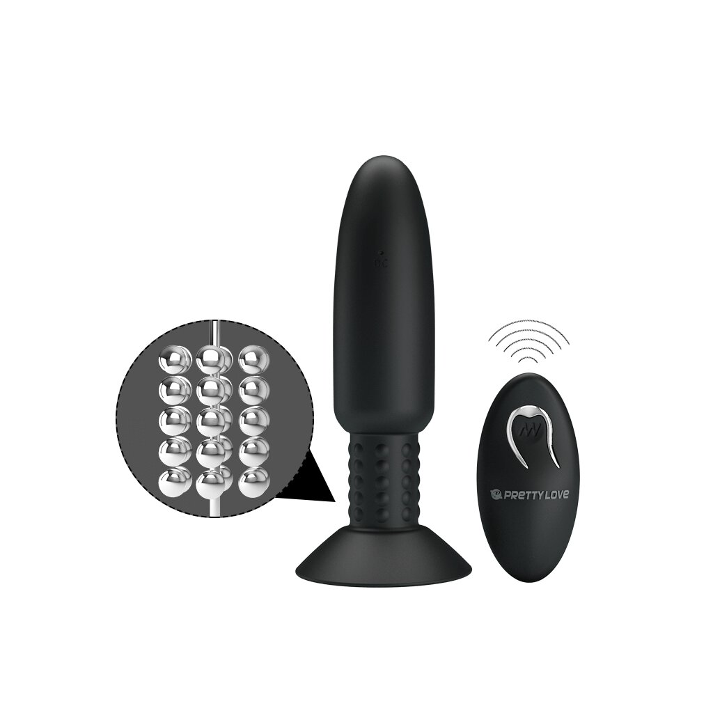 pulling out anal plug Pretty Love Small Vibra Butt plug 9 cm | Anal | Butt Plugs | Anal Vibes |  Small | Sex Toys