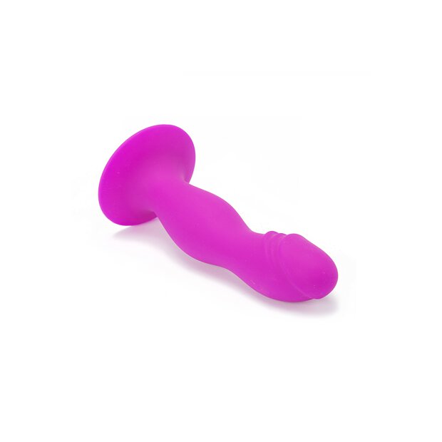Pretty Love realistischer Anal Plug mit Saugnapf pink
