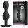 Pretty Love Silicone Plug anal avec boules noir 2,8 cm