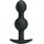 Pretty Love Silikon Anal Plug mit Kugeln schwarz 2,6 cm