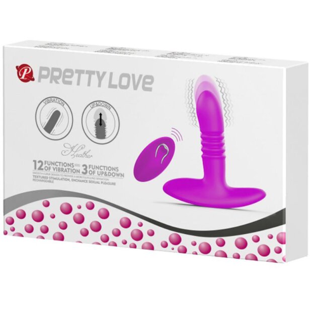 Pretty Love Heather Vibrateur Anal Up and Down Funktion