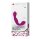 Pretty Love Angelo double dildo for couples purple 18,7 cm