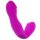 Pretty Love Angelo double dildo for couples purple 18,7 cm