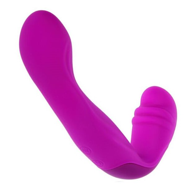 Pretty Love Beau Arnes double dildo for couples purple 20 cm