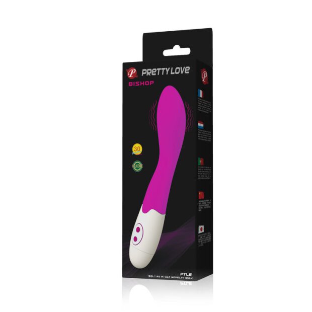 Pretty Love Bishop Vibrator pink