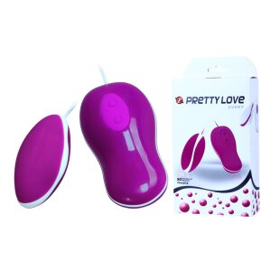 Pretty Love Flirtation Vibro Egg with Vibration purple