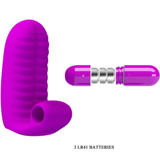 Pretty Love Abbott Vibromasseur à double embout avec stimulation du clitoris rose