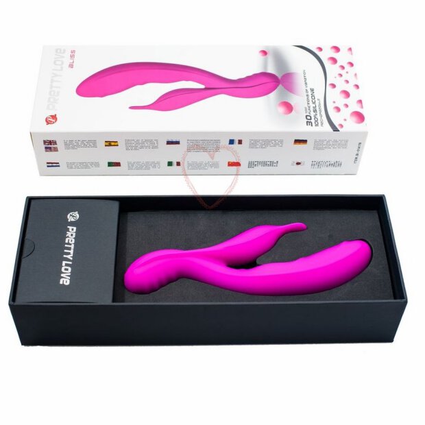 Pretty Love Highgrade Bliss Vibratot avec stimulation du clitoris rose