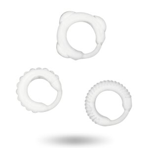 Addicted Toys C-Ring Set Clear